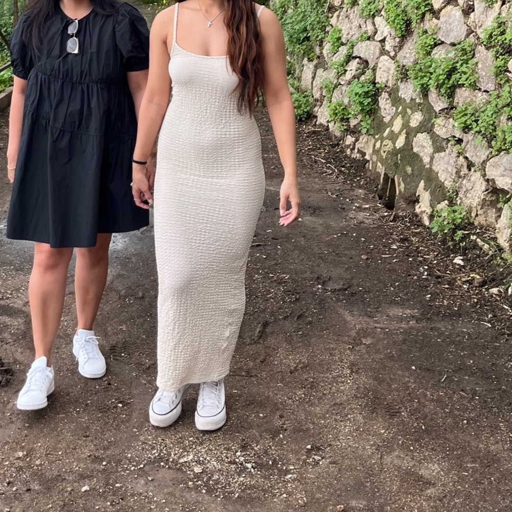 H&M Crinkled Dress